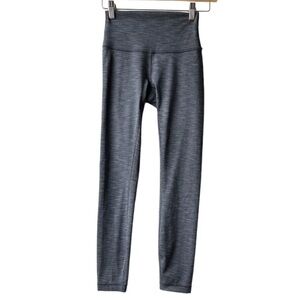 Lululemon Wunder Under Hi-Rise 7/8 Tight Full-On Luxtreme 25" Heathered Black 2